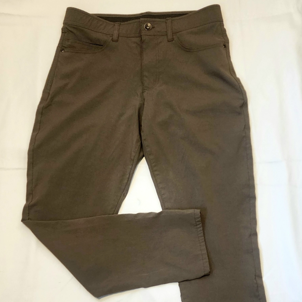 Weatherproof Men's 32 x 32 Classic 5-Pocket Chinos In Mushroon Tan